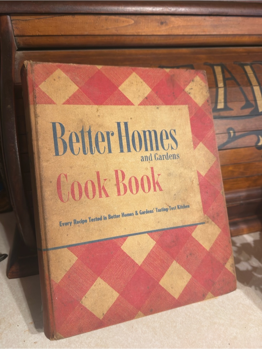 Better homes Cook Book 1949 Vintage Recipes Retro